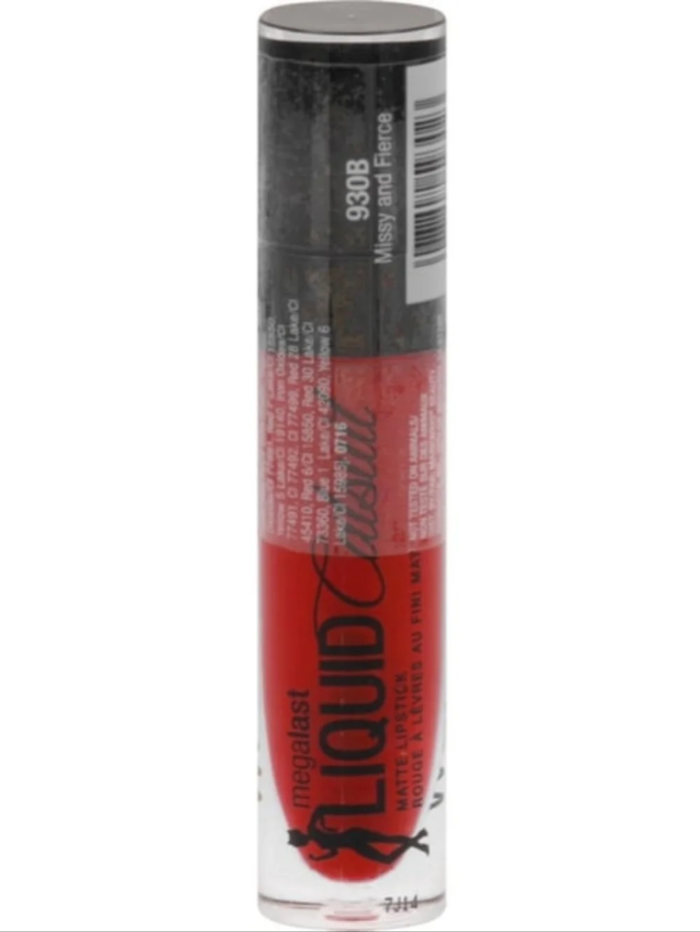 Wet N Wild MegaLast Liquid Catsuit Matte Lipstick 930B Missy and Fierce